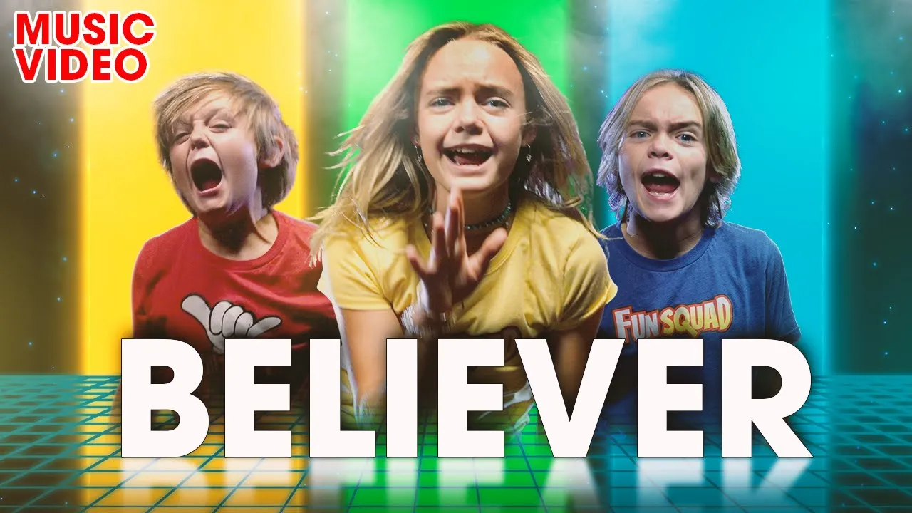 Believer Music Video! Sung by the Fun Squad (Imagine Dragons Cover) background