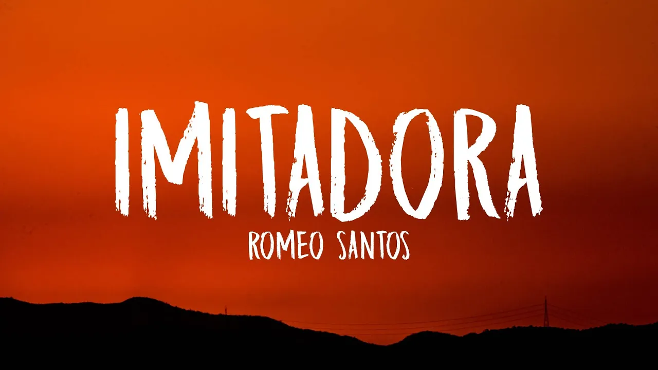 Romeo Santos - Imitadora (Letra/Lyrics) background