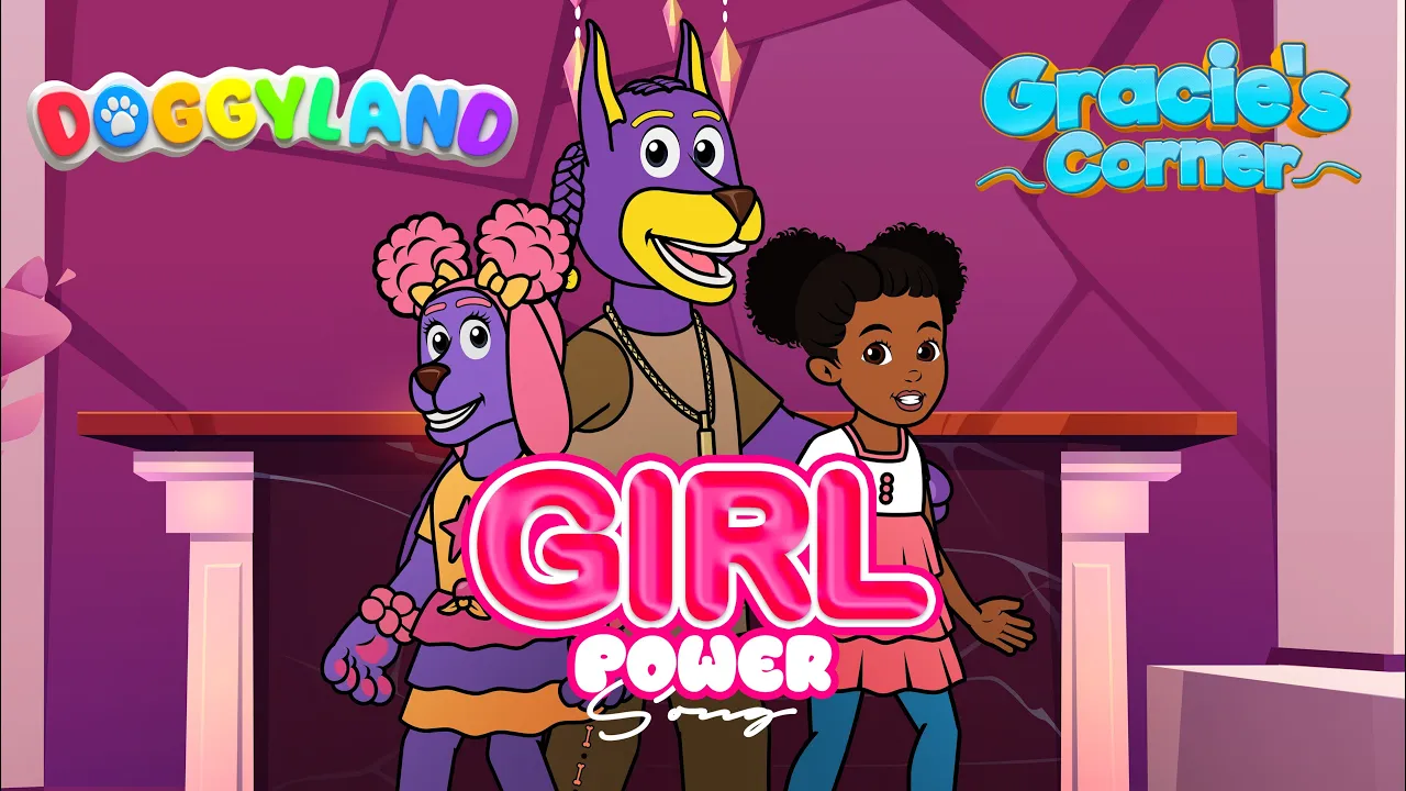 Girl Power | Featuring Snoop Dogg & Doggyland | Gracie's Corner Kids Songs + Nursery Rhymes backdrop