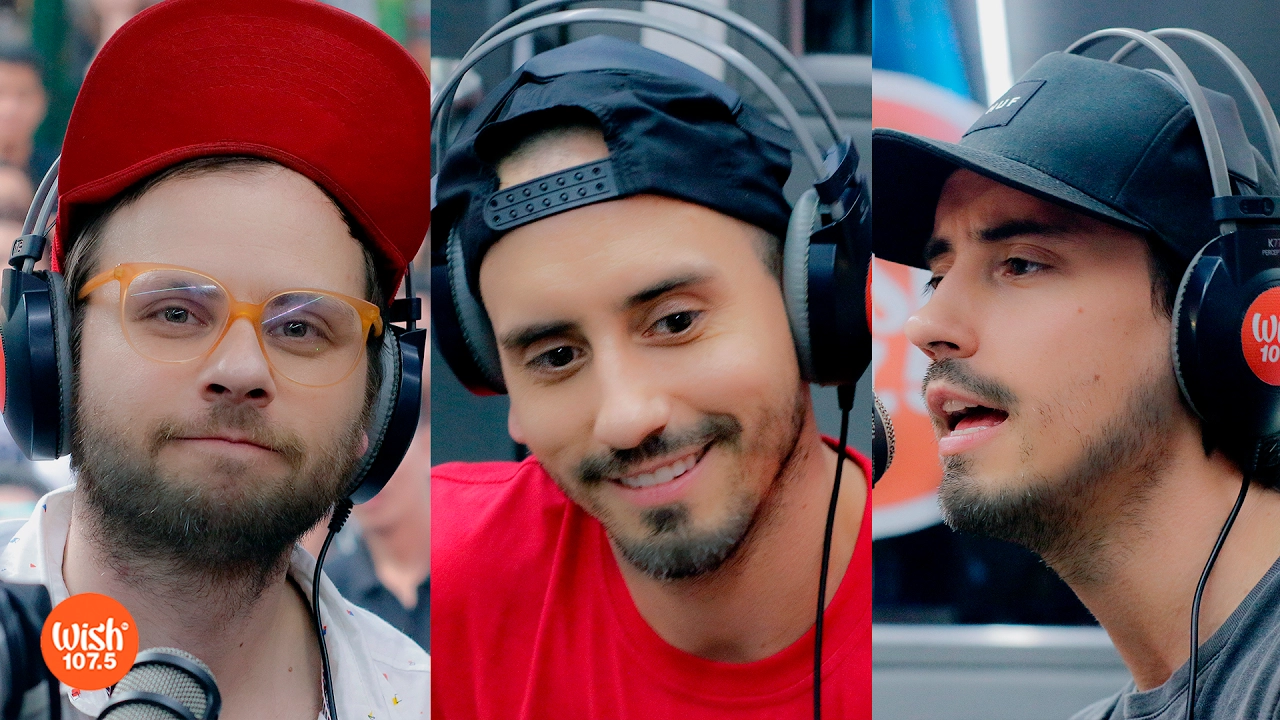 The Moffatts perform "Miss You Like Crazy" LIVE on Wish 107.5 Bus background