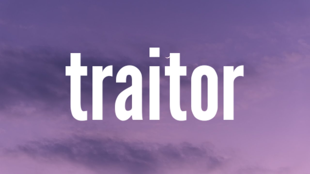 Olivia Rodrigo - traitor (Lyrics)