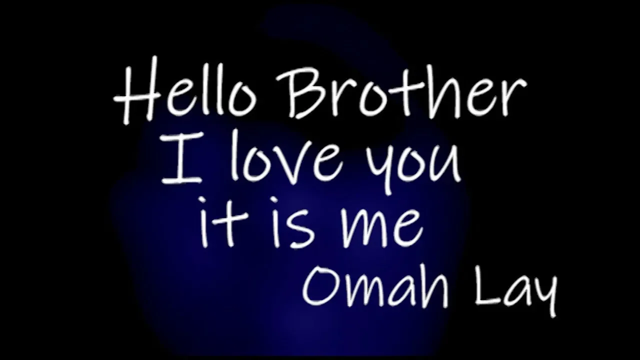 Omah Lay - Hello Brother (Official Lyric video) background