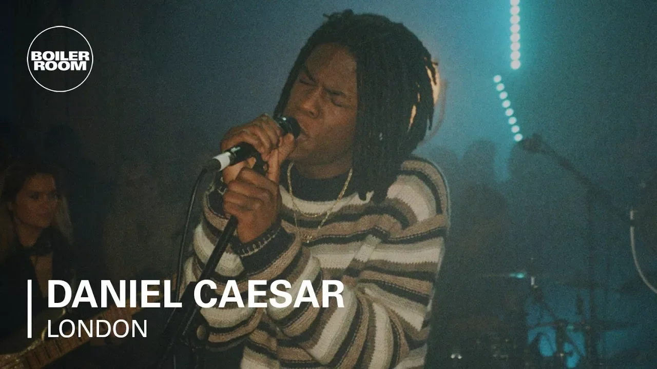 Daniel Caesar Boiler Room London Valentine's Day Special Live Set poster — similar to Freudian