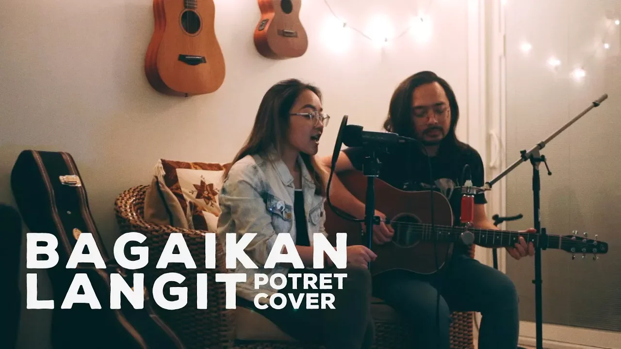 BAGAIKAN LANGIT // Potret (Cover) by The Macarons Project background