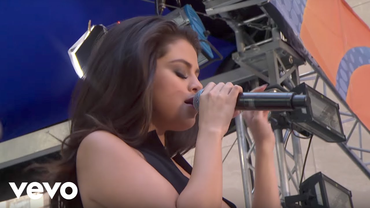 Selena Gomez - Come And Get It / Me & The Rhythm (Citi Concert Today Show) backdrop