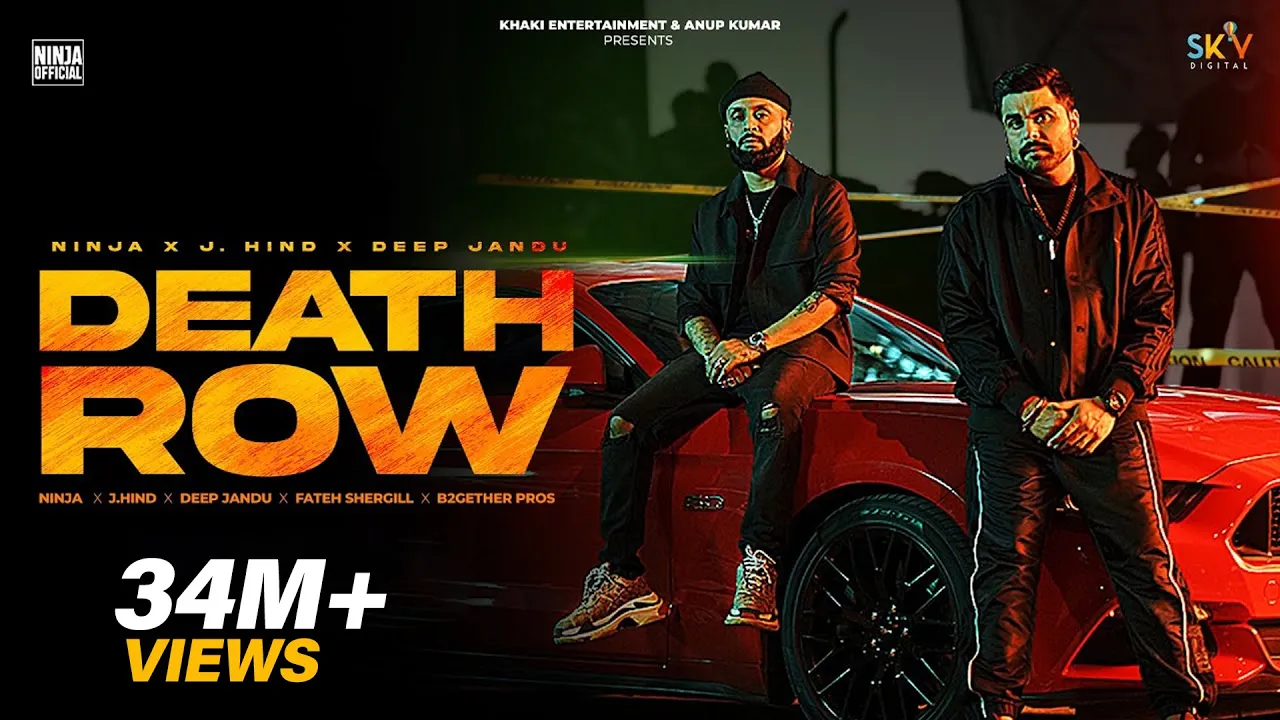 Death Row (Official Video) Ninja - J Hind - Deep Jandu - Sky - Latest Punjabi Songs 2023 background