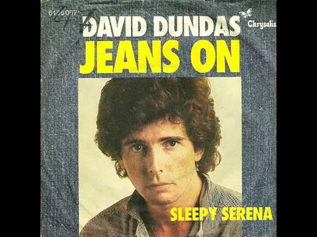 David Dundas - Jeans on background
