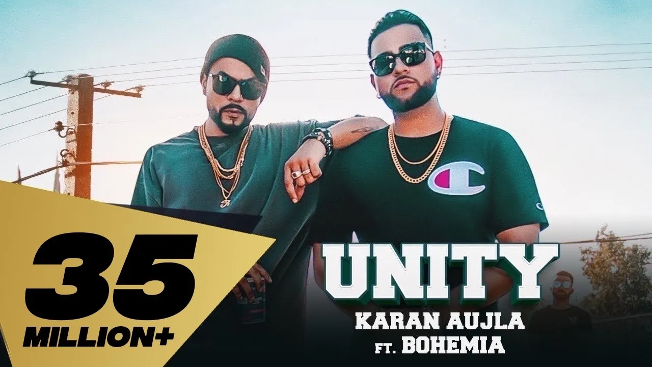 Karan Aujla Feat. Bohemia ( UNITY - Full Video) Deep Jandu I Rupan Bal I Latest Punjabi Song 2018 backdrop