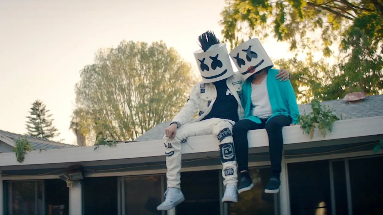Marshmello - Rooftops (Official Music Video) background