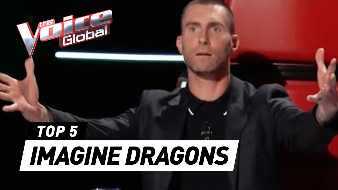 IMAGINE DRAGONS in The Voice | The Voice Global background
