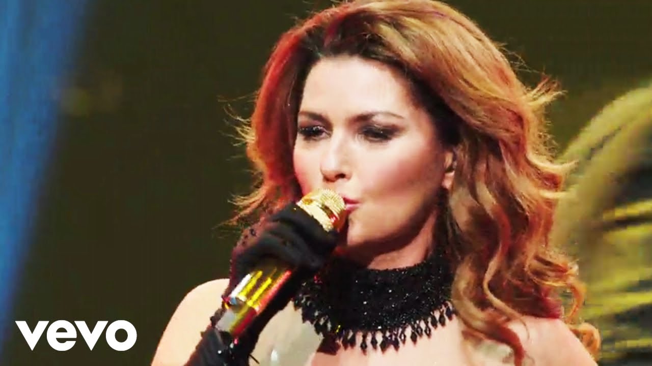 Shania Twain - Man! I Feel Like A Woman! (Live) background