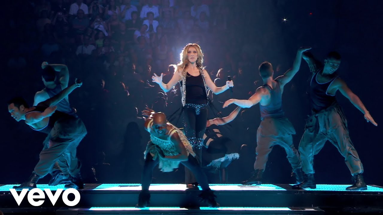 Céline Dion - I'm Alive (Taking Chances World Tour: The Concert) backdrop