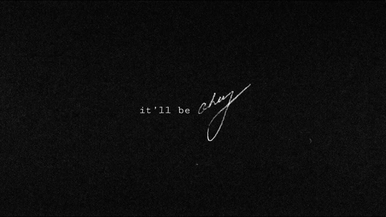 Shawn Mendes - It'll Be Okay (Lyric Video) background