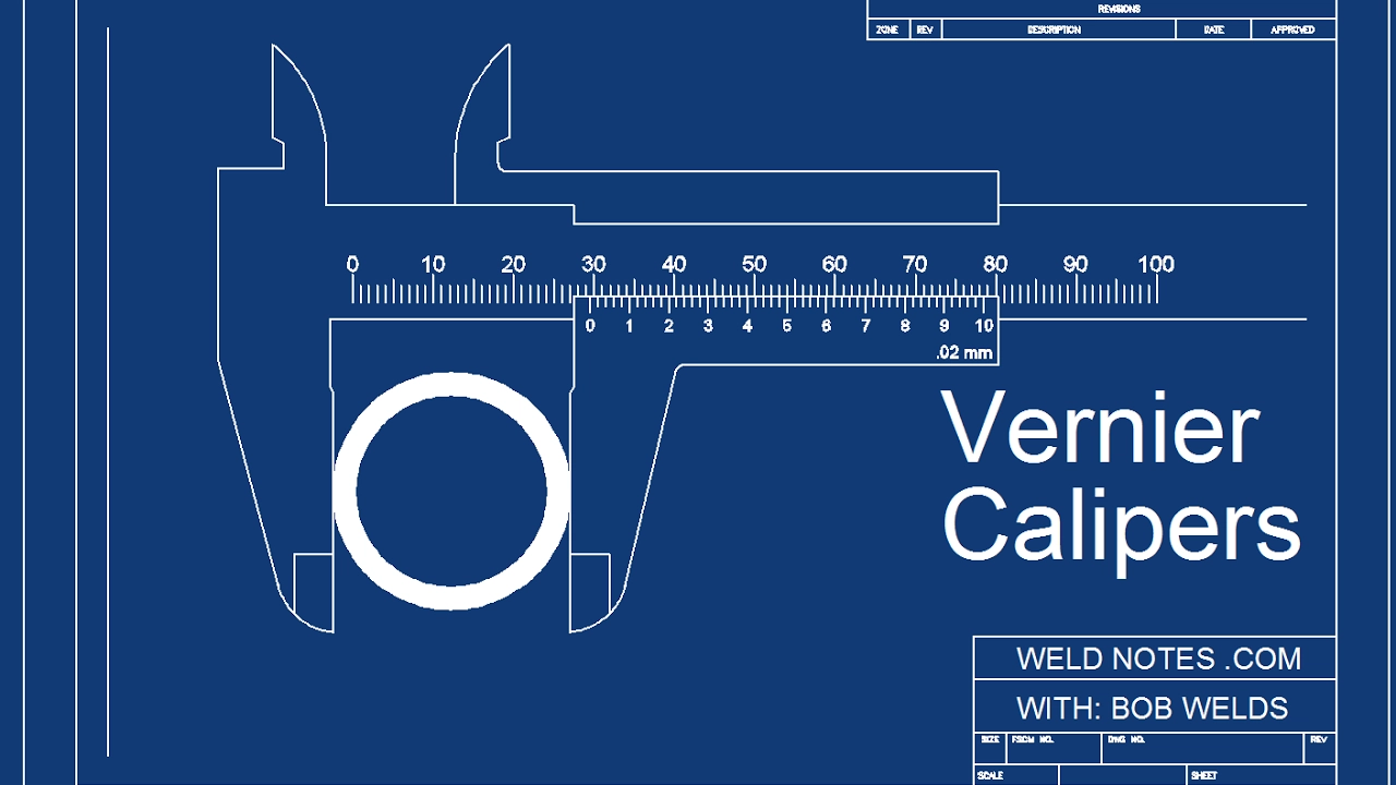 How to Read a Metric Vernier Caliper background