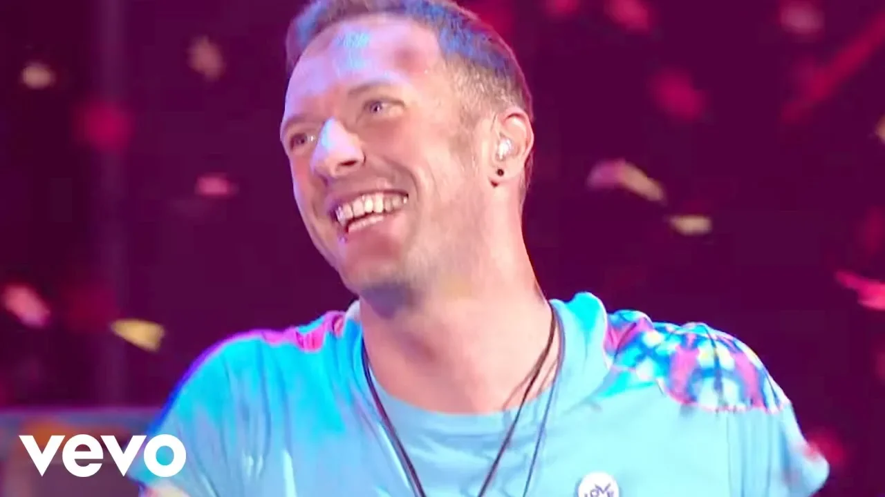 The Chainsmokers & Coldplay - Something Just Like This (Live at the BRITs) background