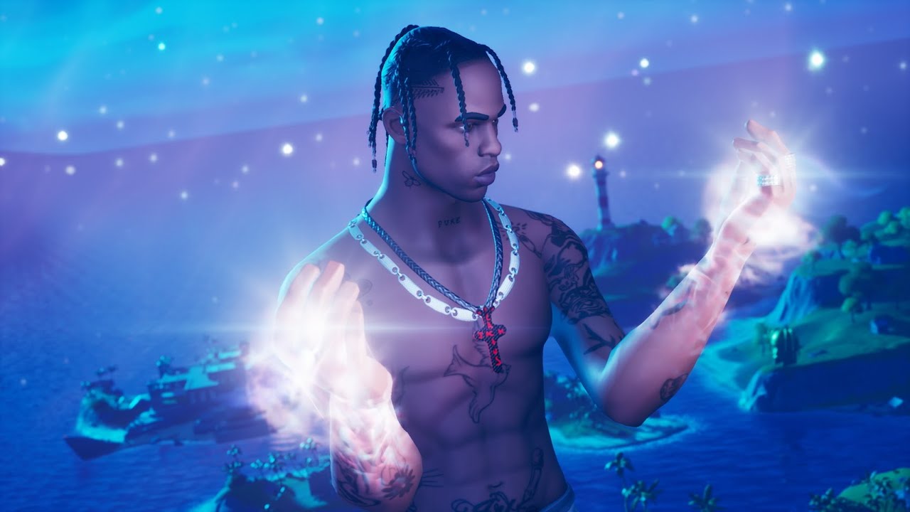 Travis Scott and Fortnite Present: Astronomical (Full Event Video) background