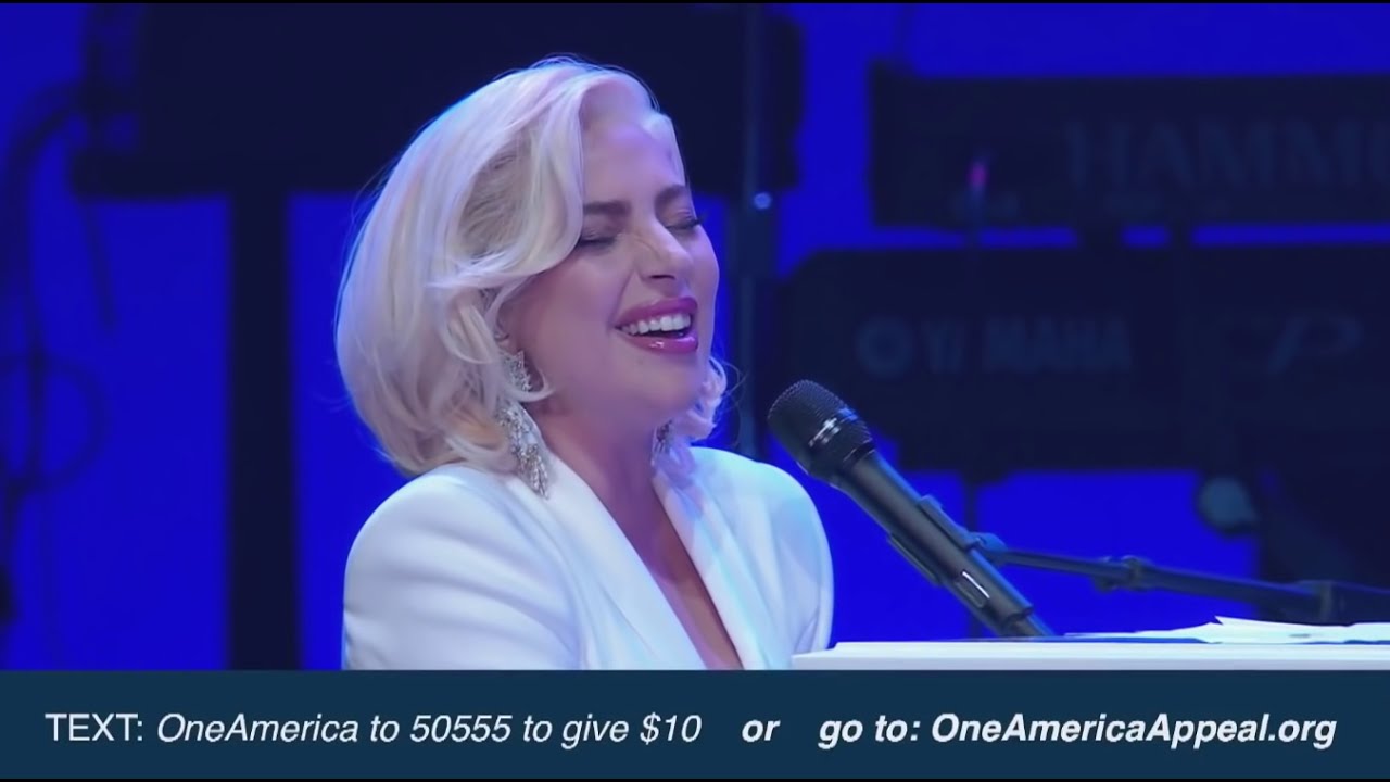 Lady Gaga - Million Reasons / Yoü and I / The Edge of Glory live at One America Appeal (2017) | Watch on Movi47