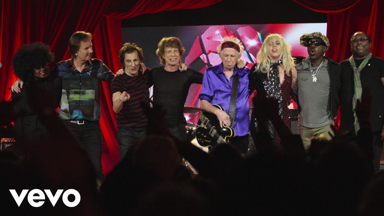 The Rolling Stones, Lady Gaga - Sweet Sounds Of Heaven (Live At Racket NYC) backdrop
