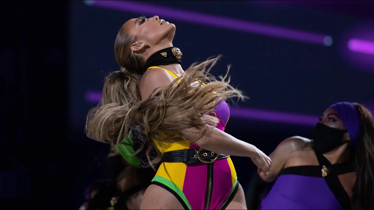 Jennifer Lopez - Aint' Your Mama - UNEDITED Global Citizen Performance background