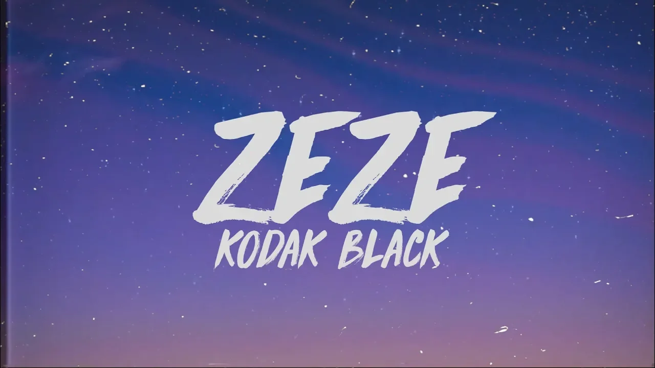 Kodak Black, Travis Scott, Offset - ZEZE (Lyrics) background