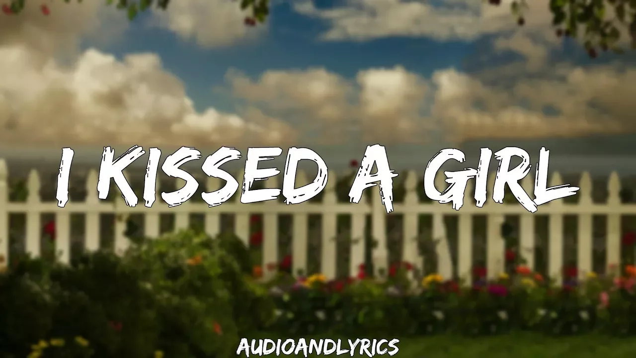 Katy Perry - I Kissed A Girl (Lyrics) background