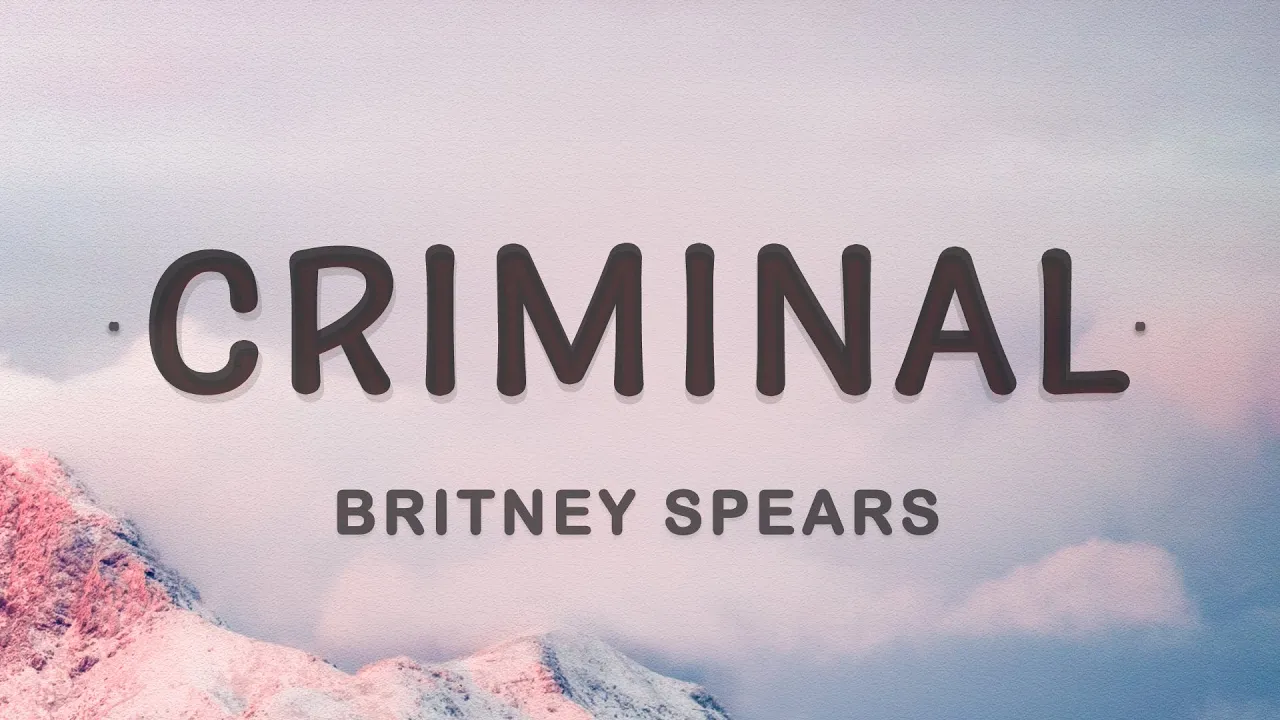 Britney Spears - Criminal (Lyrics) background