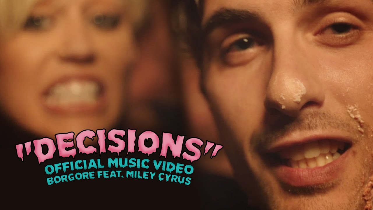 "Decisions" - Borgore feat. Miley Cyrus (Official Music Video) background