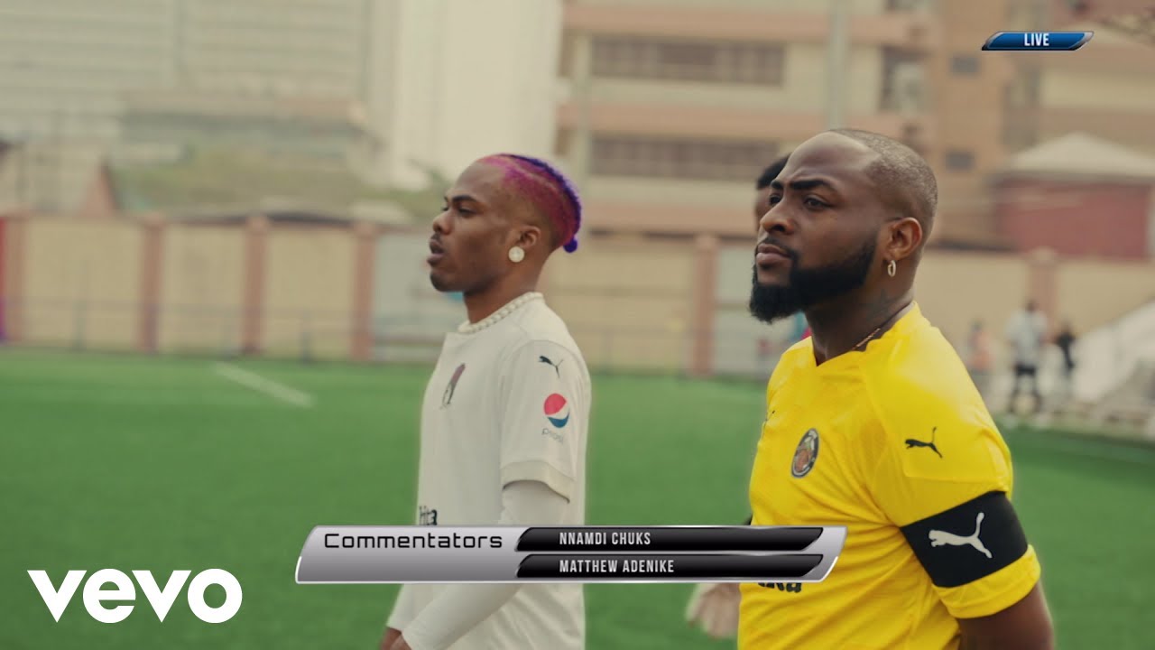 Davido - La La (Official Video) ft. Ckay background