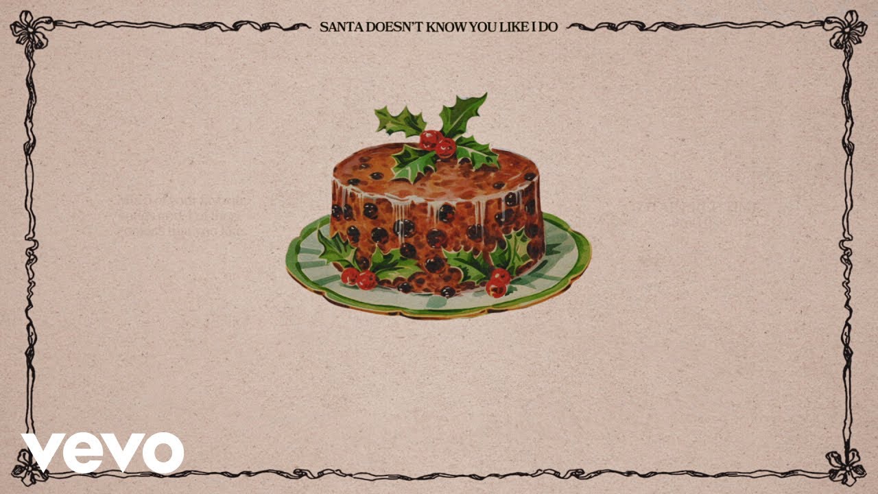 Sabrina Carpenter - santa doesn’t know you like i do (Lyric Video) background