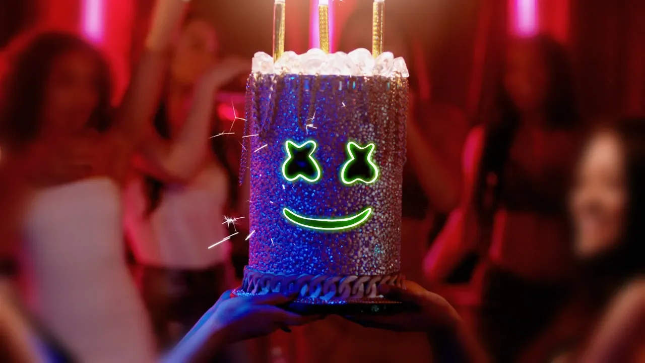 Marshmello - Light It Up ft. Tyga & Chris Brown (Official Music Video) background