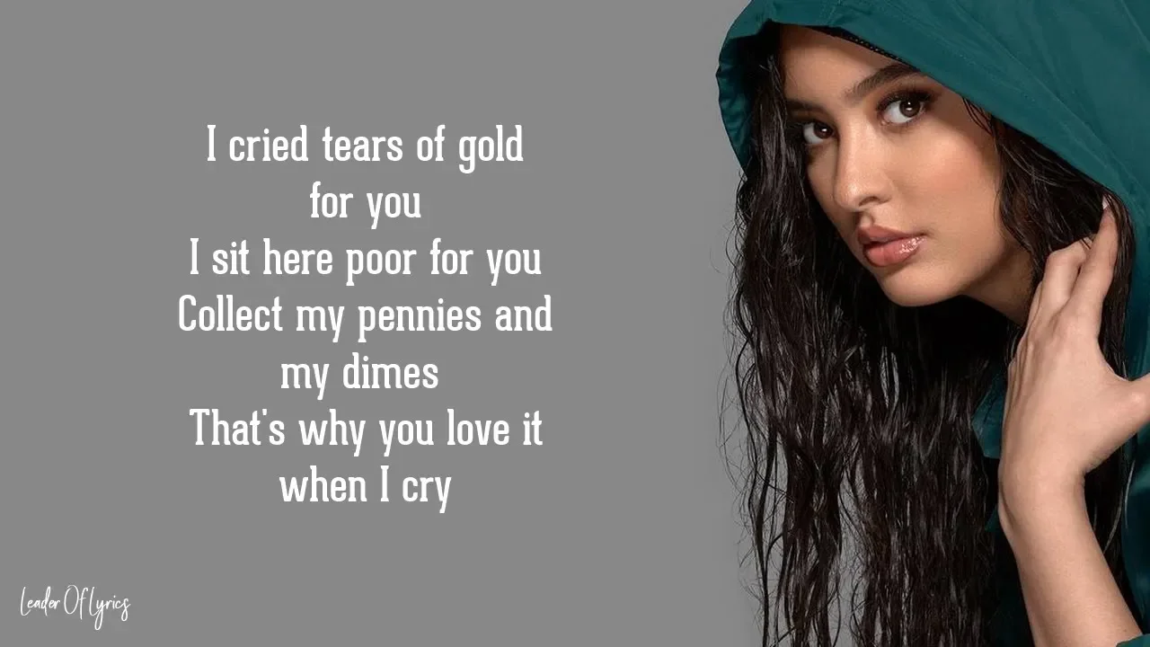 Faouzia - Tears of Gold (Lyrics) background