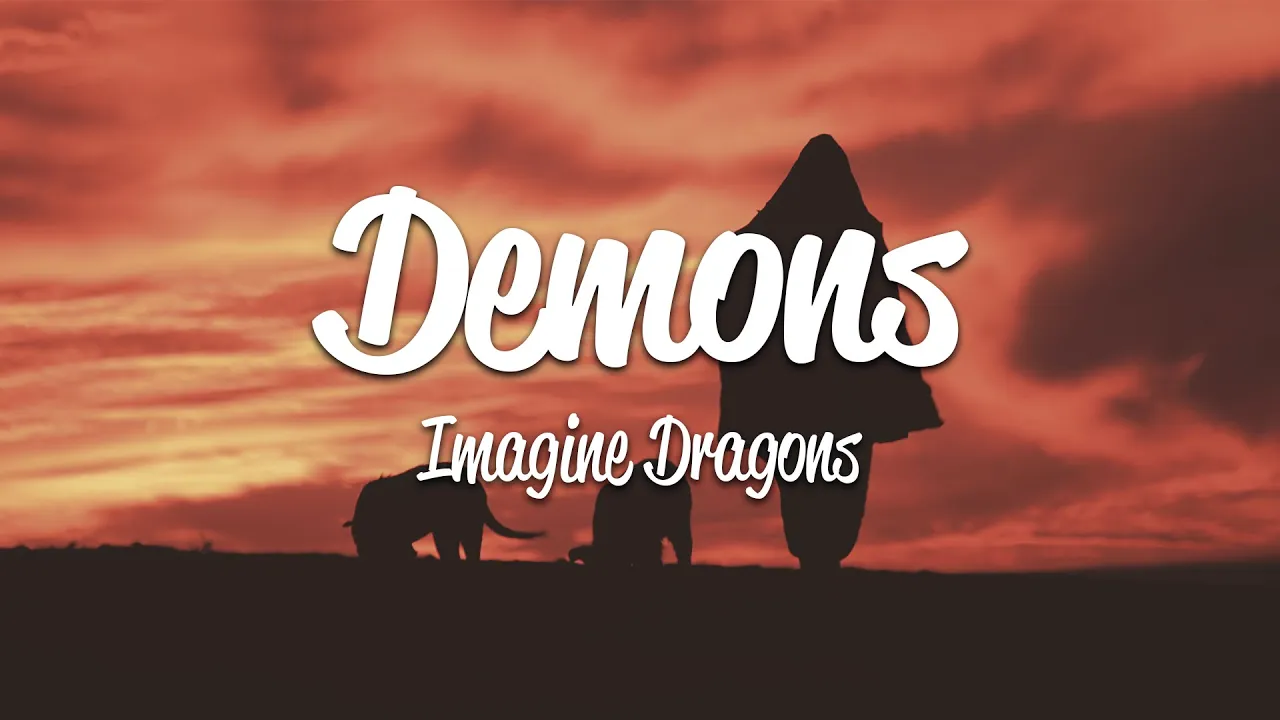 Imagine Dragons - Demons (Lyrics) backdrop
