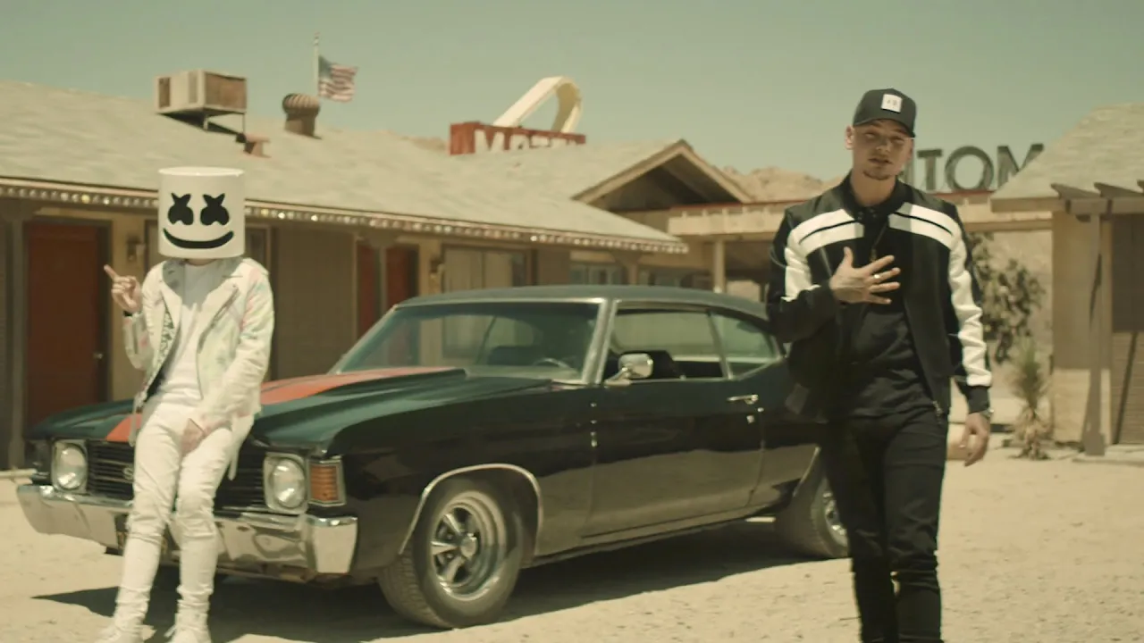 Marshmello & Kane Brown - One Thing Right (Official Music Video) background