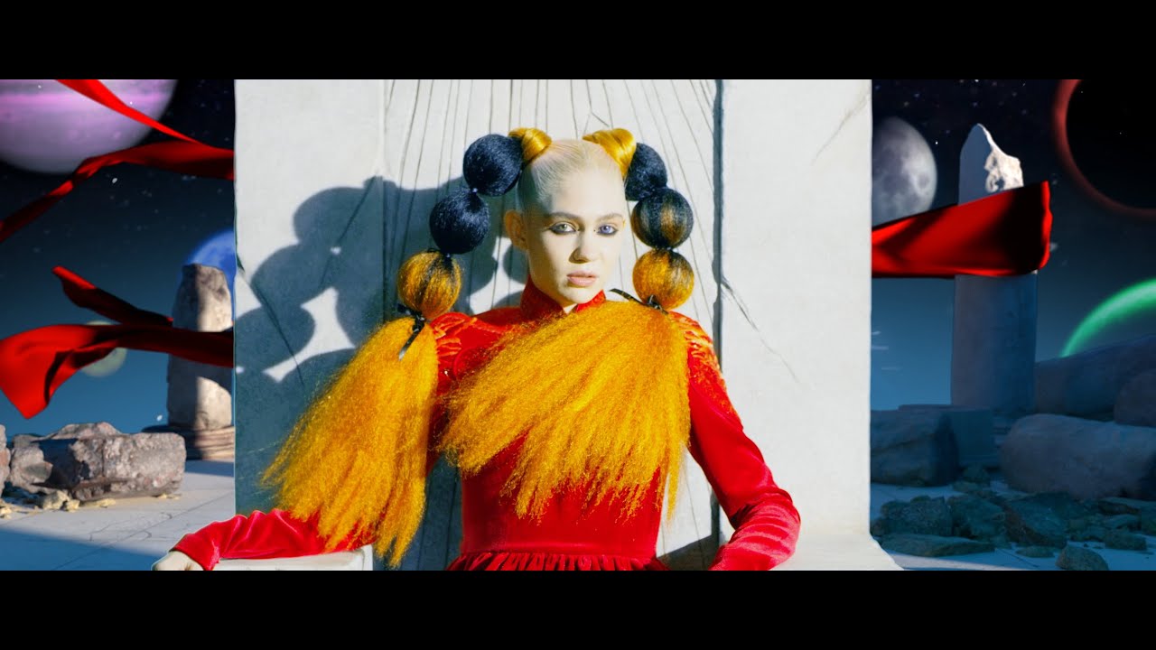 Grimes - Delete Forever (Official Video) background