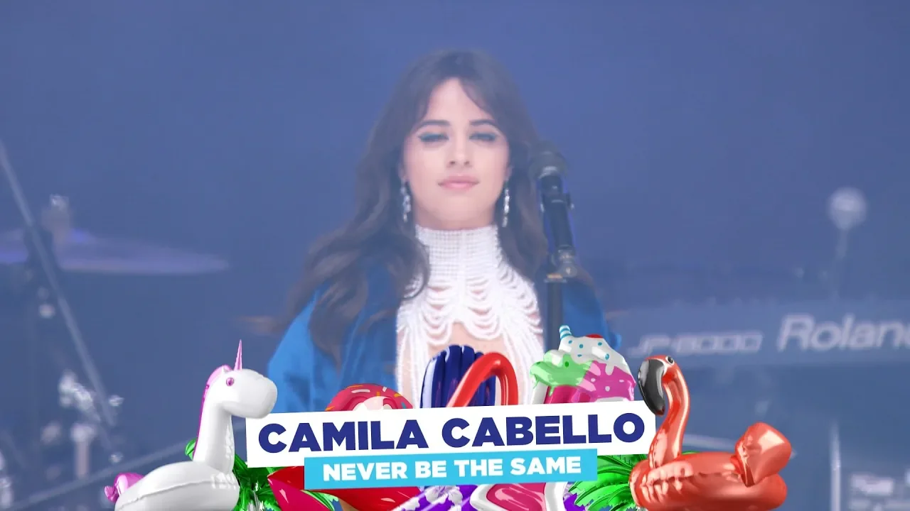 Camila Cabello - ‘Never Be The Same’ (live at Capital’s Summertime Ball 2018) background