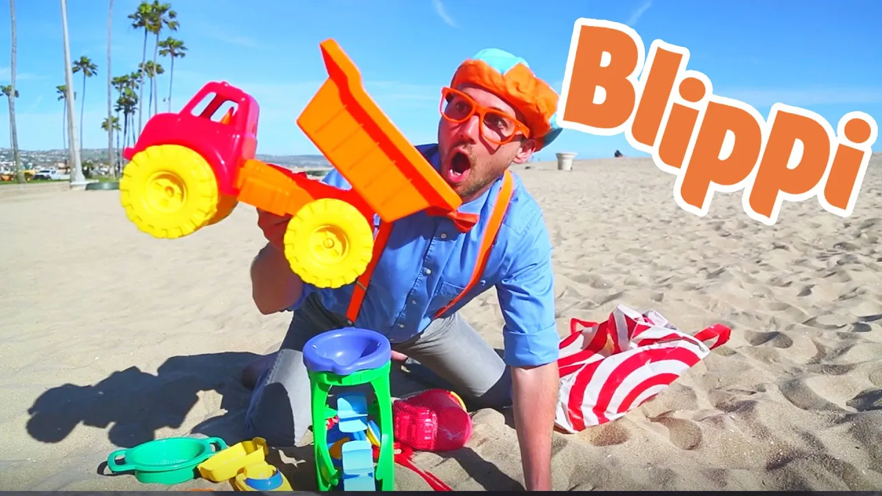 Blippi Learning Colors & Counting at The Beach | Educational Videos For Kids (2020) | Watch on Movi47