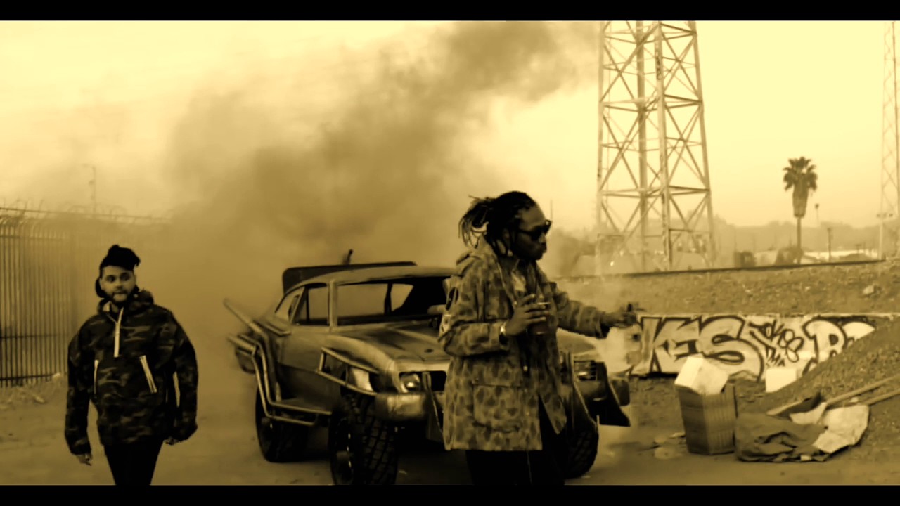 Future - Comin Out Strong (feat. The Weeknd) Music Video backdrop