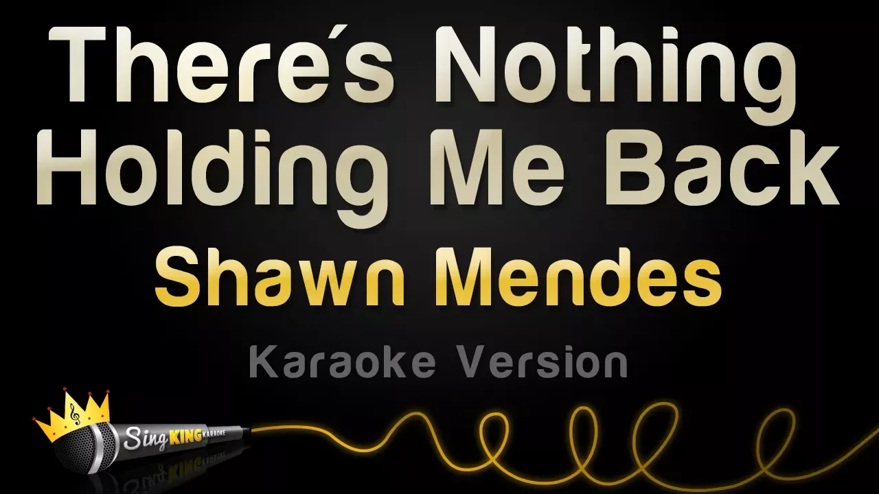 Shawn Mendes - There's Nothing Holding Me Back (Karaoke Version)