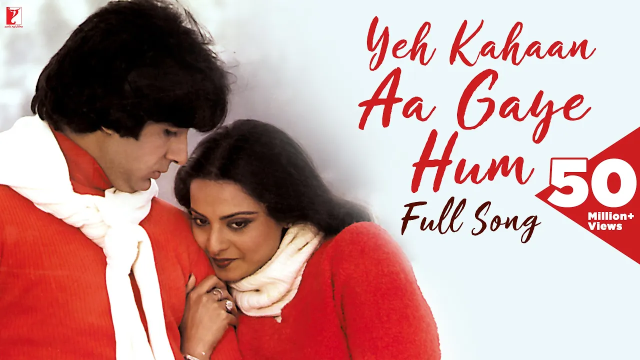 Yeh Kahaan Aa Gaye Hum | Full Song | Silsila | Amitabh Bachchan, Rekha | Lata Mangeshkar | Shiv-Hari background