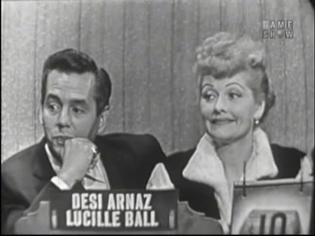 What's My Line - Lucille Ball & Desi Arnaz (Oct 2, 1955)