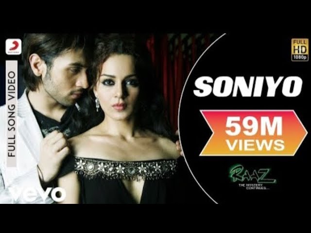 soniyo o soniyoo | Raaz |Sonu Nigham| Kangana Ranaut background