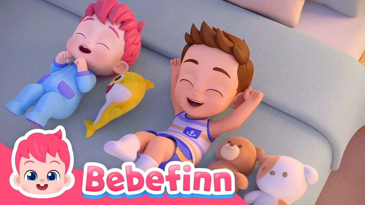 Ten in a Bed | EP51 | Number Song | Count Together | Bebefinn Nursery Rhymes & Kids Songs background