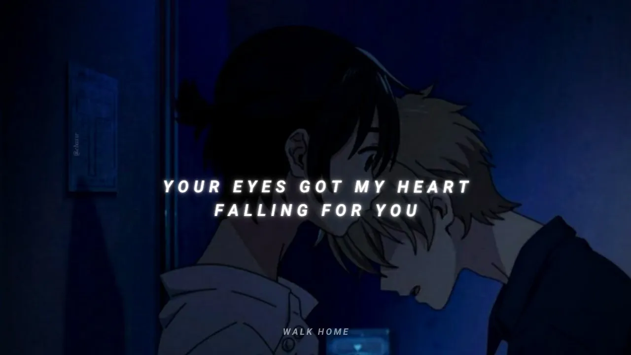 Your eyes got my heart falling for you - Barney Sku (๐จ๐ก๐ค๐ฌ๐๐ + ๐ง๐๐ซ๐๐ง๐) background