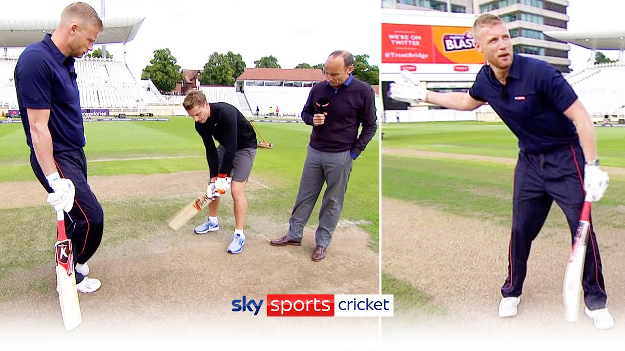Jos Buttler vs Freddie Flintoff | Long range batting challenge! 🚀 background