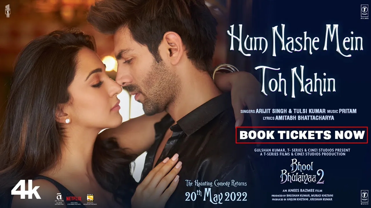 Video: Hum Nashe Mein Toh Nahin | Bhool Bhulaiyaa 2 | Kartik Kiara | Pritam Amitabh B Arijit Tulsi