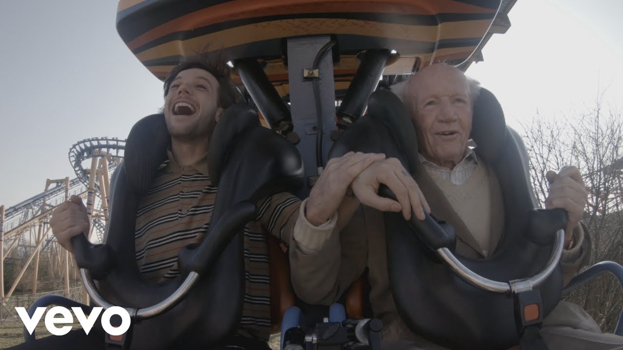 Louis Tomlinson - Two of Us (Richard's Bucket List Official Video) background