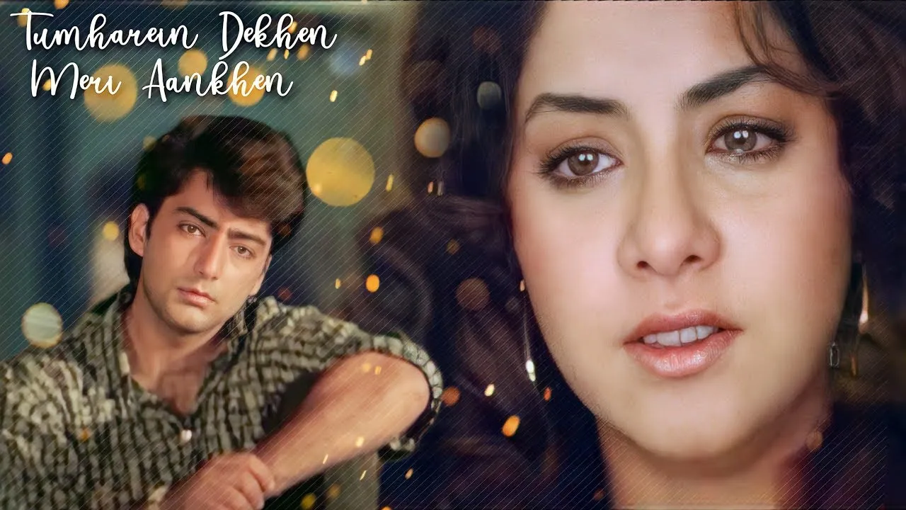 Tumhein Dekhe Meri | Alka Yagnik | Kumar Sanu | P Sunanda | Rang (1993) backdrop