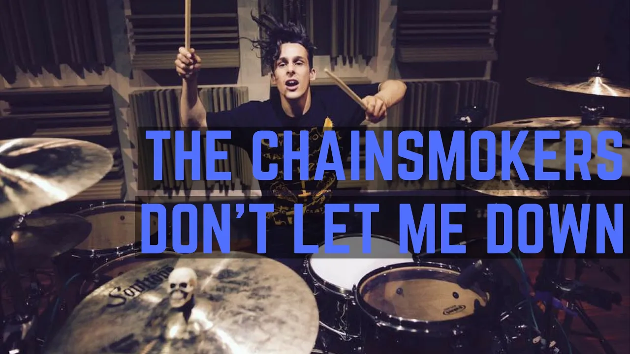 The Chainsmokers - Don't Let Me Down (Illenium Remix) | Matt McGuire Drum Cover background