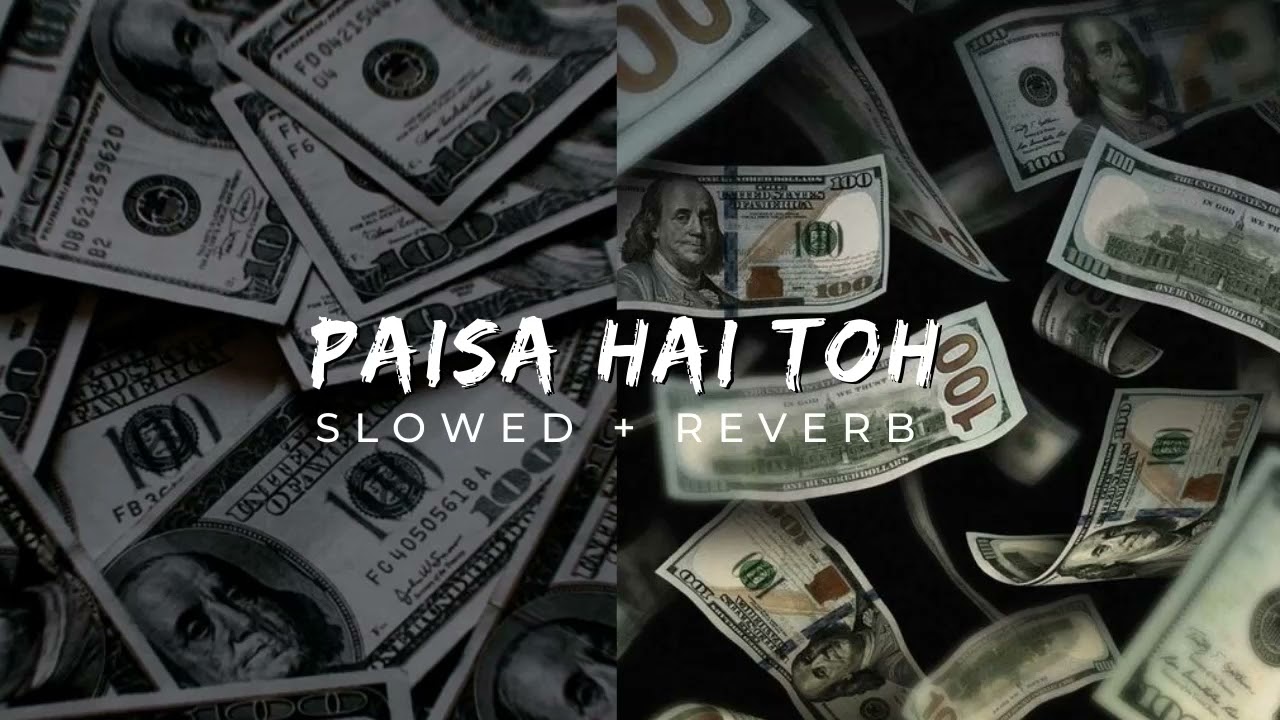 Paisa Hai To ( Slowed + Reverb ) | Sachin-Jigar, Vishal Dadlani, Mellow D | Astounding Beats background