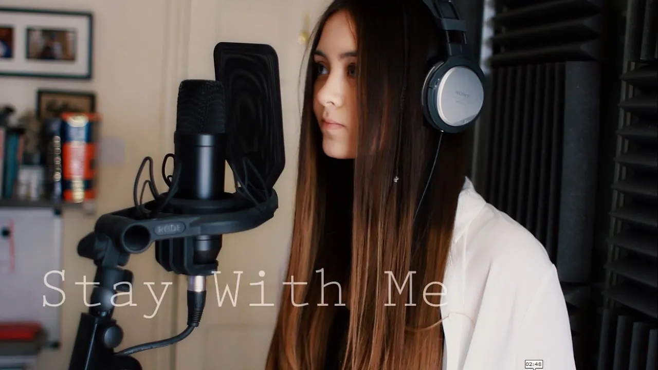 Sam Smith - Stay With Me (Cover by Jasmine Thompson) backdrop